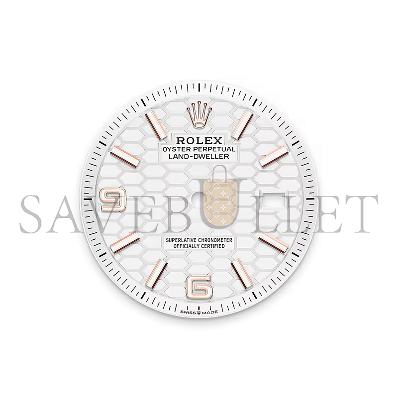 ROLEX LAND-DWELLER 36 OYSTER, 36 MM, EVEROSE GOLD 127235